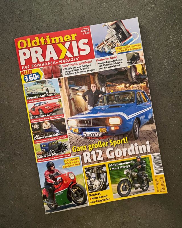 —> Old but Gold! NEU kann jeder! <— 
Leider wird heutzutage das schöne Oldie-Leder viel zu schnell ausgetauscht. Ich möchte den original Zustand retten und habe mir verschiedene Methoden und Mittel angeeignet um dies umzusetzen.
Zu lesen ist dies in der neuen Ausgabe von „Oldtimer PRAXIS - Das Schrauber Magazin“.

Apropos Oldies! Mein Partner für Gutachten an Old/Youngtimern sowie Sonderumbauten aller Art @kfzsvtauber ist auch im Magazin vertreten.

#oldtimermagazin #lederaufbereitung #oldies #fahrzeugaufbereitung #leder #oldbutgold #neukannjeder #checkitout #glanzpunktwagenpflege #lederzentrumgöttigen