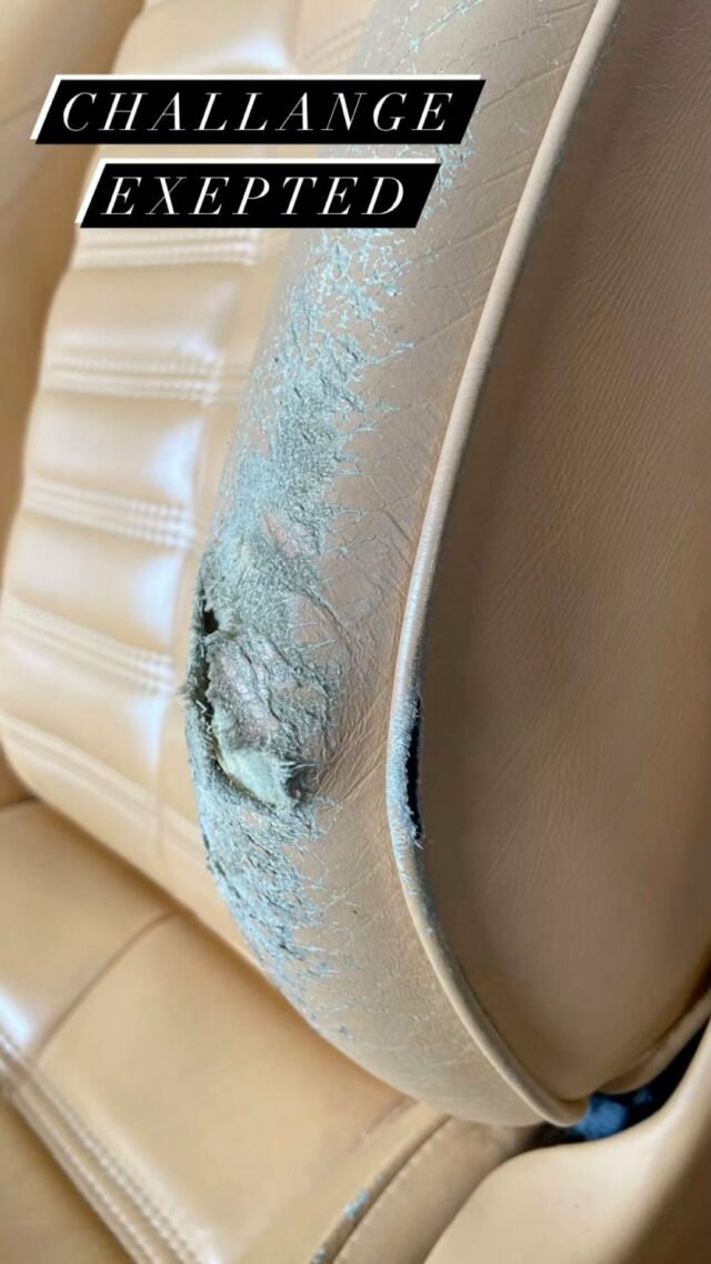 #ferrari550#leatherrepair#leatherrestoration#glanzpunktwagenpflege#leatherinterior#handwork